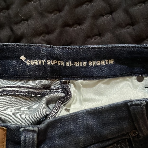 American Eagle curvy super hi-rise shortie - 6 - Picture 3 of 3